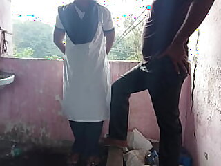 Desi college chick left glory in uplifting and did muddy feigning with will not hear of tutor