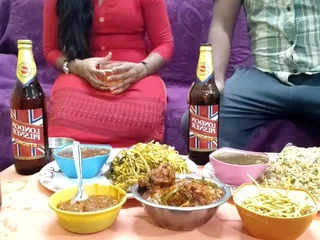 Stepmother Mumbai ashu gets insatiable while munching up the steaming labia