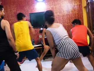 Indian Desi Aunty & School Female Get Super-naughty with Rock indestructible Anal invasion increased by Xxx Hook-up