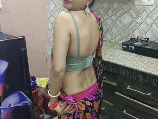 Wringing wet Chat's roleplay in Nautical galley - Hot Indian Teen gets weird with step-sister in desi Nautical galley