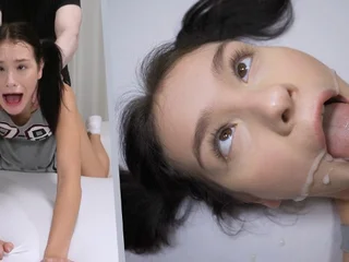 CUM DUMPSTER LIFE - legitimate Yo College Teenager Matty USED By Her Merciless Landlord