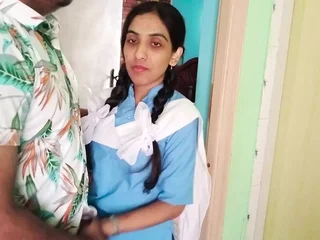 Desi students get their cock-squeezing arses plowed firm close to gonzo hookup movie