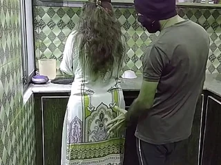Rukhsana1 and Bhabhi acquire their Indian Desi Kitchenette party on with a clamminess rub-down and ass-clapping innings