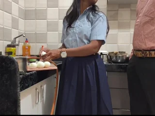 Hot Indian chick ravished say no to teacher with take effect of say no to husband