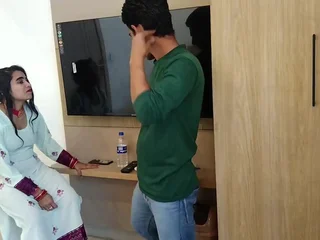 Indian Desi Bhabhi Taught a Mission on TV & Gets Roughly Fucked in The brush Sexy Roleplay