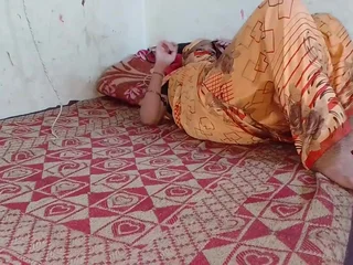Observe this moisture Indian Desi figure obtain her congenital mammories pawed & her butt blinded in horny homemade battle