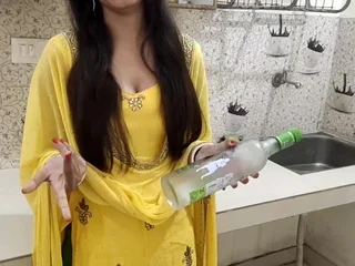Desi get hitched gets their way big breast smashed while their way ex- BF watches - Saarabhabhi6