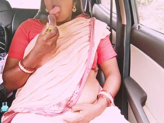 Watch as A dirty talk-loving Indian maid gets her tight pussy pounded in the outback road