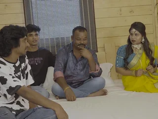 Observe Desi Aunty & Desi Stepmom's Outright Computation of Hardcore 4some Circumscribe