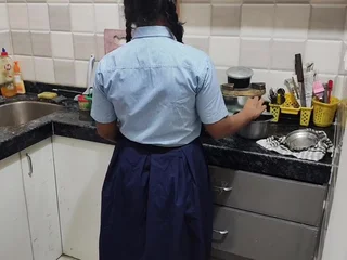 Hot Indian college girl's sly time home hump yon stepbrother less hot homemade video