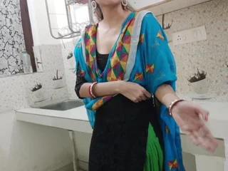 Desi and Mari's moistness party almost big chest and hardcore sexual intercourse in the kitchen