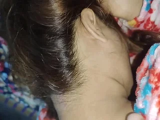 Priya and Arsal's tight pussy licks and titjobs in Pakistani Neighbor Stepson's lap