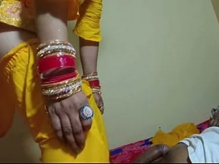Cute bhabhi gets will not hear of tight arse drilled in dank close-up action