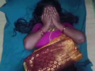 Saanthi2, the Indian wife, gets her exasperation drilled in the matter of hot homemade video